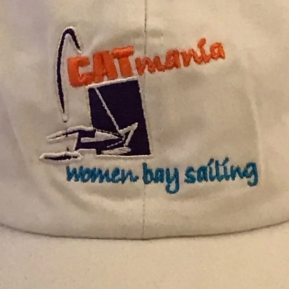 Catmania Women Bay Sailing Catamaran Baseball Hat